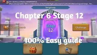 Lords mobile Vergeway chapter 6 Stage 12 easiest guide