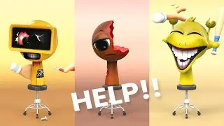 OH NO HELP SPRUNKI 😢 I Incredibox Tiles Hop Edm Rush