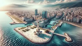 Измир, Турция 🇹🇷 Видеозапись с дрона 4K