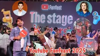 YouTube fanfest india  2025 | Youtube event mumbai | part 1