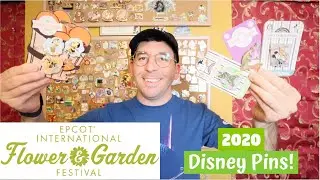 EPCOT FLOWER & GARDEN FESTIVAL 2020 DISNEY PINS!