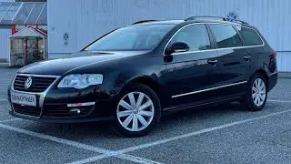 Осмотр Volkswagen Passat b6 2010 года на белой коже из Германии