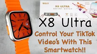 Умные часы X8 Ultra с пультом дистанционного управления, который контролирует ваши видео TikTok, игры и многое другое