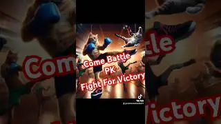 Come Battle PK Cat Fight#battle #fighting #cat #funny #shorts #cool #punch #gym #story #ai #flash
