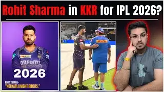 Inside Story on ROHIT SHARMA Joining KKR: Is Rohit leaving MUMBAI INDIANS to join KKR for IPL 2026?