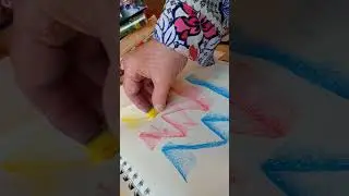 ANOTHER CHALK PASTEL IDEA! 😊 #art  #pattern #chalkpastel