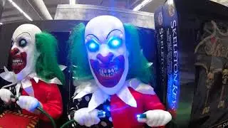 Lil Zappy the Clown at Spirit Halloween