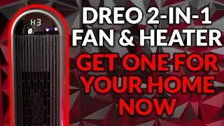 You Need One Of These In Your House - Dreo 2 in 1 Tower Fan & Heater