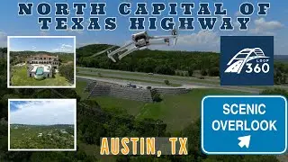 Austin, TX | North Capital of Texas Highway Scenic Overlook (Loop 360) Drone Tour