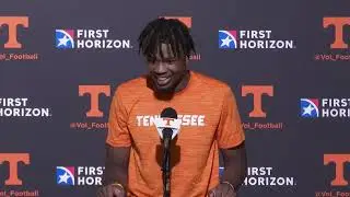 Vols freshman DL Chandavian Bradley discusses the start of fall camp | Tennessee Football