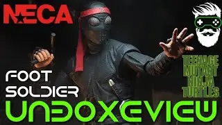 Foot Soldier - Tartarugas Ninjas - Filme 1990 / NECA (Review) PT/BR