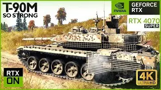 War Thunder T-90M / 2K HQ / Realistic Graphics / RTX 4070 SUPER