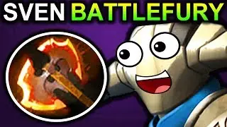 BATTLEFURY SVEN DOTA 2 PATCH 7.06 NEW META GAMEPLAY