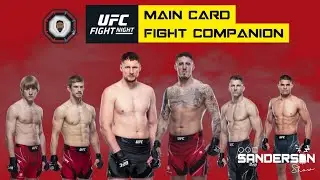 UFC LONDON - VOLKOV VS ASPINALL | FIGHT COMPANION LIVE WATCH ALONG FT. @LetsTalkSport