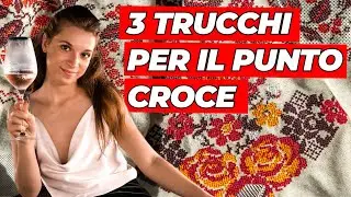 Segreti del Punto Croce: 3 Trucchi Infalibili per un Ricamo Impeccabile! #ricamo #puntocroce