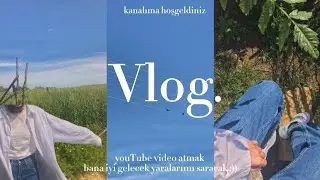 YENİ BİR BAŞLANGIÇ : #vlog1/ hayatıma kaydığı yerden devam ediyorum oynat bakalım🔪🐣