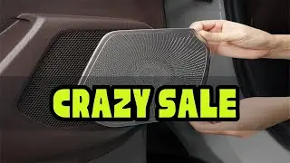 Interior Door Speaker Audio Loudspeaker Decoration Cover Trim Car Styling For Toyota Highlander  Kl