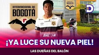 Dereck Moncada ya firm&oacute; en Colombia y luce su nueva piel con el Internacional de Bogot&aacute;
