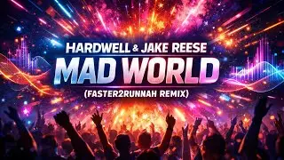 HARDWELL & JAKE REESE - MAD WORLD (FASTER2RUNNAH REMIX)