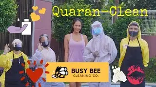 GENERAL CLEANING/ GERMPROOFING SHIELD WITH BUSY BEE CLEANING CO.