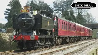 GWR Pannier Tank 9466 - Ecclesbourne Valley Railway - 15/04/21