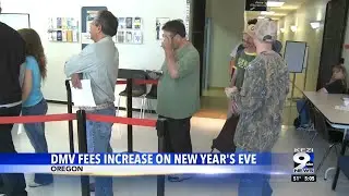 Oregon DMV fees increasing in 2024