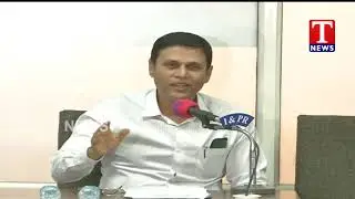EC CEO Rajat Kumar Press Meet Over Lok Sabha Elections.