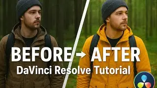 Before & After Wipe Slide Transition in DaVinci Resolve | Easy Tutorial