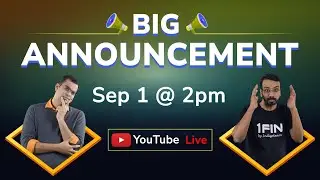 Big Announcement @2pm | Free CA Classes