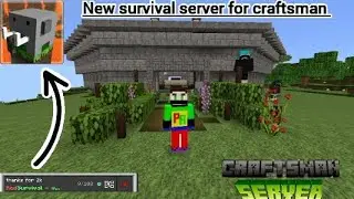Survival Server of CRAFTSMAN | 🤓😱👍🔥 | P. A. gaming