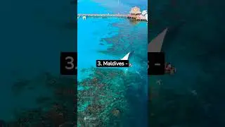 Top 5 Countries with the Most Beautiful Beaches #shorts #facts #top5 #beach #beachlife #island