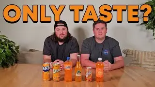 Can We Identify Orange Soda ONLY By Taste?