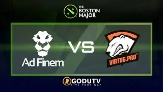 AD Finem vs Viruts Pro [Bo1] | Boston Major Qualifier | GoduTV Dota