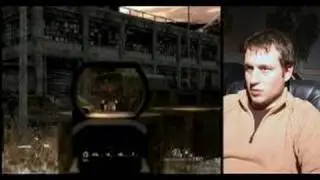 Playing Call of Duty 4: Modern Warfare : Blowing Up Red Barrels in Call of Duty 4: Modern Warfare