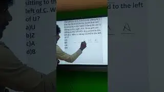 Reasoning - Seating Arrangements | important Questions | points to remember |easy to solve