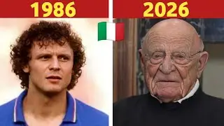 Italy 🇮🇹 World Cup 1986 Squad ⚽ Then & Now | Where Are They Today? 😱