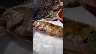 Italian Steam fish @asmr_coklet #food #outdoorcooking #fish #cooking #recipe #shorts