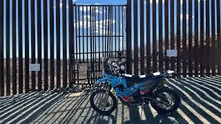 Border Wall run on my Kove 450 Rally