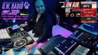 HOUSE & TECH LIVE MIX - 20/07/2025 - UW RADIO VOL 198 -CANCUN - PLAYA DEL CARMEN- TULUM.