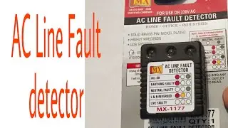 Ac Line Fault Detector