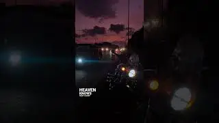 #evening #riding #view #sunset #clouds #highway #bike #vibes #surat #feel