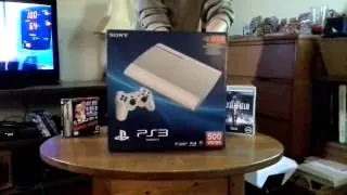 Classic White Playstation 3 Bundle Unboxing!!!!!!!