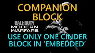 Call Of Duty Modern Warfare: Companion Block Trophy Guide