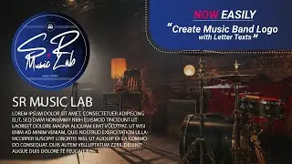 Logo Design | Create Music Band Logo Easily | Use Letters | Graphician