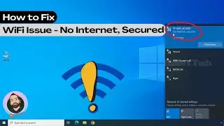 How to fix WiFi connected but shows No Internet Secured