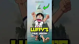Мечта Луффи не о том, чтобы стать Королём Пиратов. | One Piece Глава 1121. Истинная мечта Луффи р...