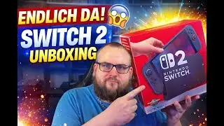 👉 Ich halte sie ENDLICH in den H&auml;nden&hellip; 😳 | Switch 2 Unboxing