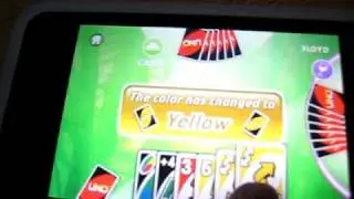 Ipod touch App gameplay : UNO