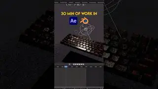 Blender and after effect VFX #aftereffects #anime #vfxpaint #blender #chess #vfxart #animation