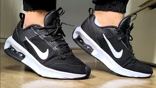 T&ecirc;nis Nike Air Max Lite Preto Com Branco | Comprado Na Netshoes | Demonstra&ccedil;&atilde;o No P&eacute; | On Feet